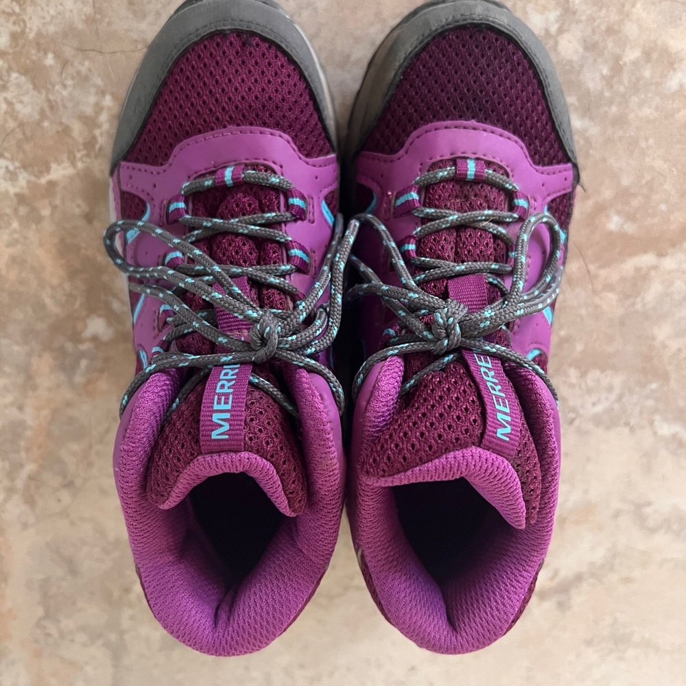Merrell Kids' hiking boot mid-lace waterproof - Picture 3 of 5
